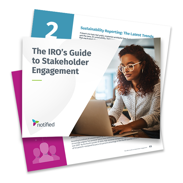 The IRO's Guide to Stakeholder Engagement